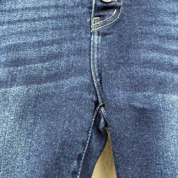 KanCan High Rise Ankle Skinny Button Fly Stretch Denim Blue Jeans Womens size 30 - Picture 4 of 12